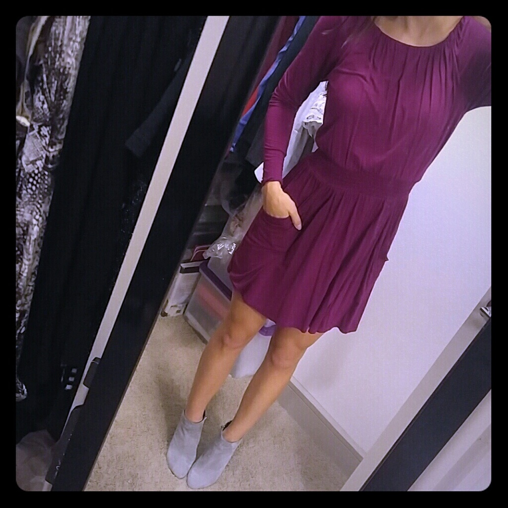 Pink Purple Dress